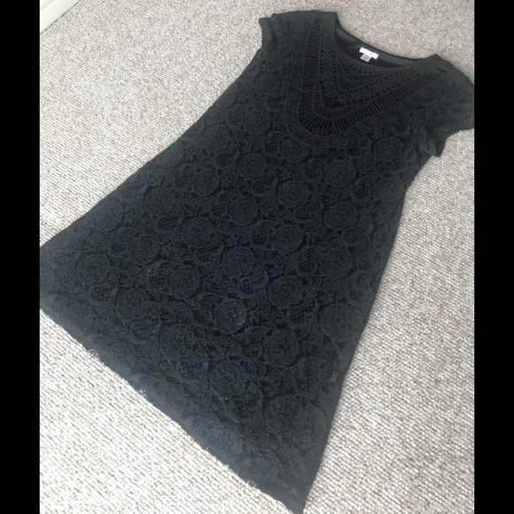 Xhilaration little black lace dress size Large - Picture 3 of 7